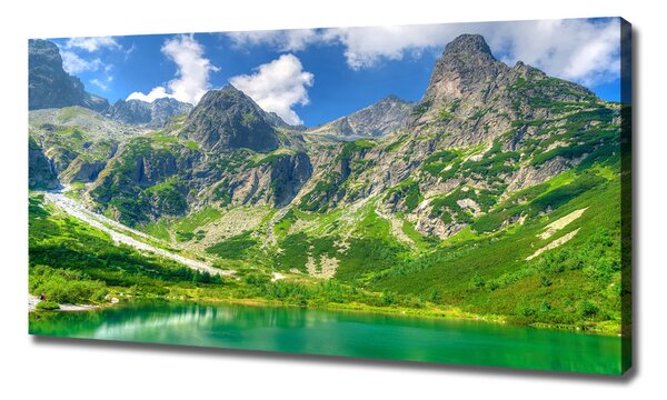 Tablou pe pânză canvas Lacul în munți