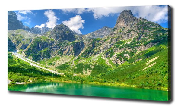 Tablou pe pânză canvas Lacul în munți