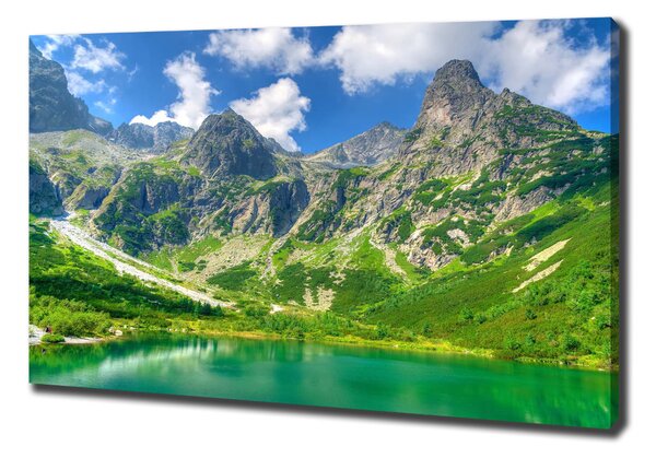 Tablou pe pânză canvas Lacul în munți