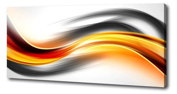 Pictură pe pânză valuri abstracte