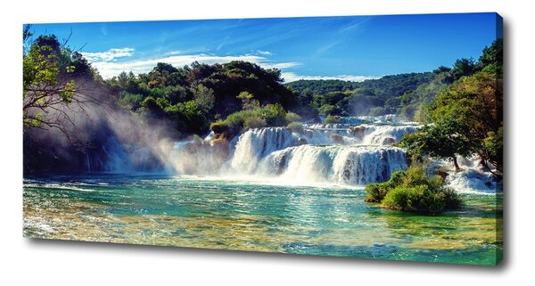 Tablouri tipărite pe pânză Cascadele Krka