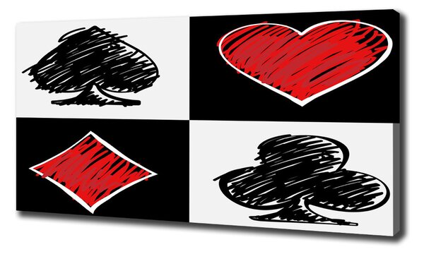 Print pe pânză culori Card