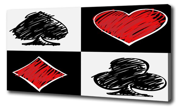 Print pe pânză culori Card