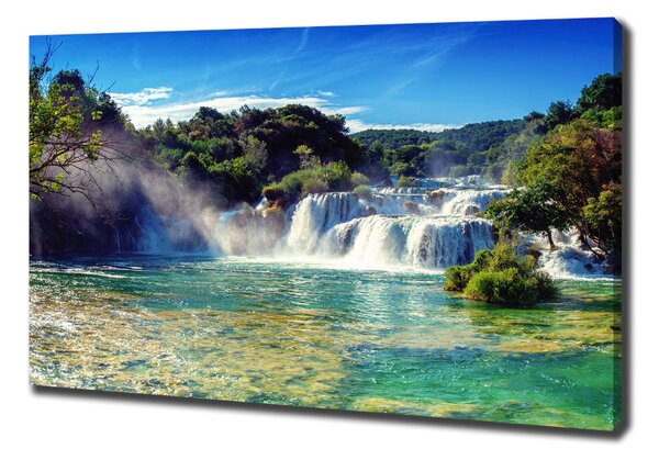 Tablouri tipărite pe pânză Cascadele Krka