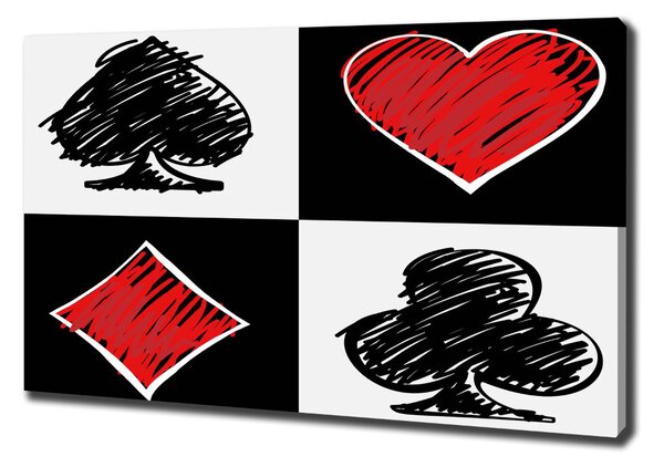 Print pe pânză culori Card
