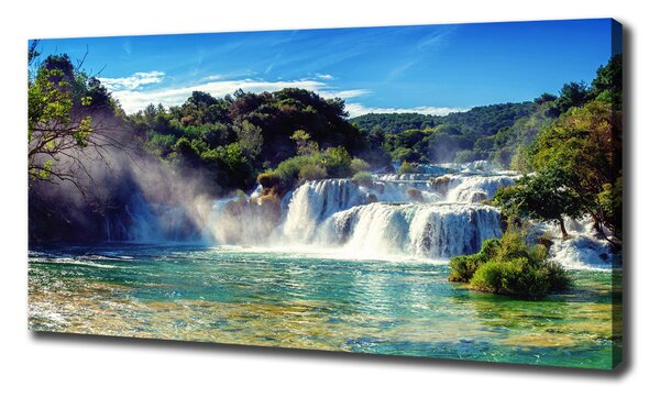 Tablouri tipărite pe pânză Cascadele Krka