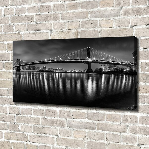Print pe canvas Manhattan pe timp de noapte