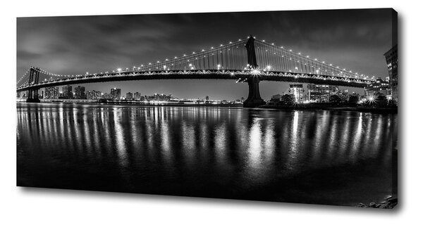 Print pe canvas Manhattan pe timp de noapte