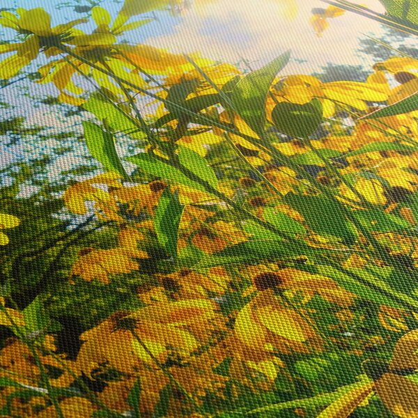 Tablou - Flori galbene (90x60 cm)