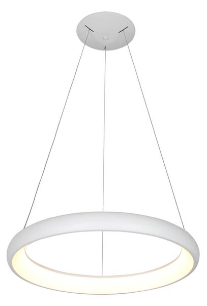 Lampa suspendata moderna alba cu LED OTA SM cu LED 72W