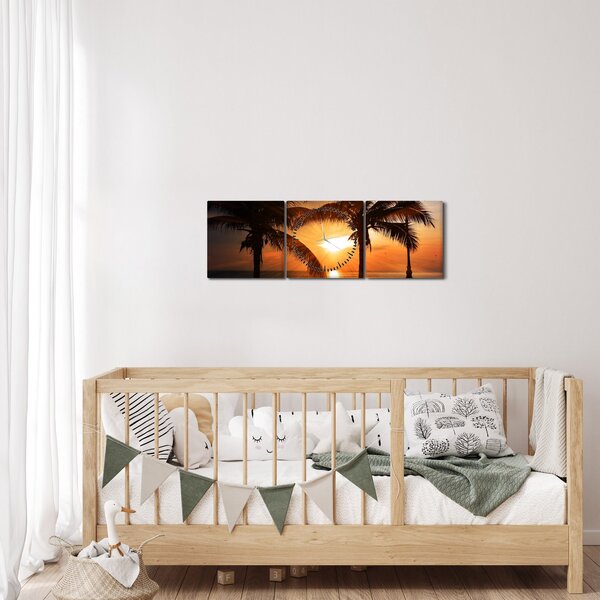 Tabou - Privire la mare (cu ceas) (90x30 cm)