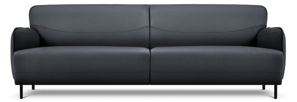 Canapea din piele Windsor & Co Sofas Neso, 235 x 90 cm, albastru