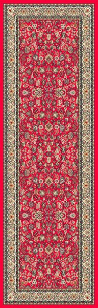 Covor Clasic Sufragerie, Model Kasmar 8746 014, Rosu Rosu, 80 x 150, Dreptunghi