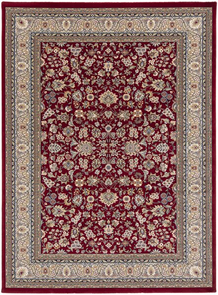 Covor Clasic Sufragerie, Model Kasmar 8746 014, Rosu Rosu, 80 x 150, Dreptunghi