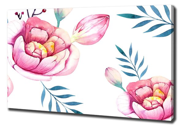 Print pe pânză model floral