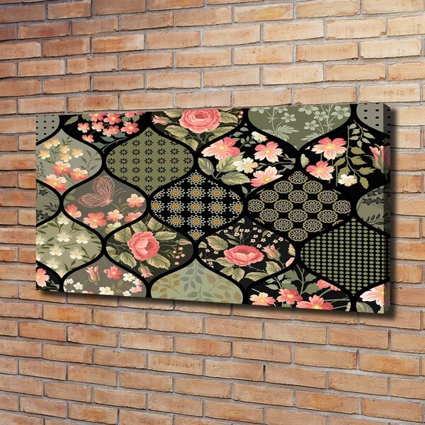 Tablou pe pânză canvas model floral