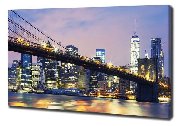 Imprimare tablou canvas Podul Brooklyn