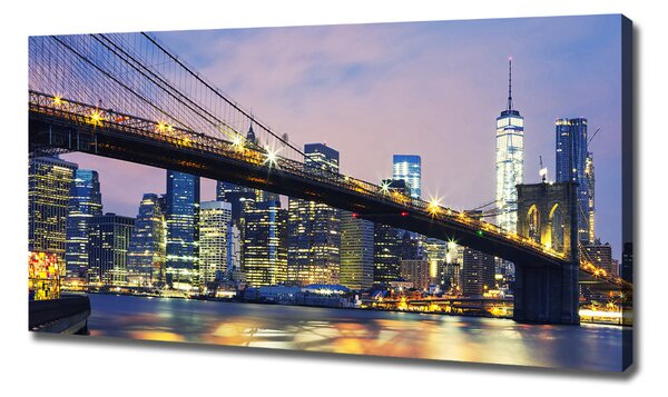 Imprimare tablou canvas Podul Brooklyn