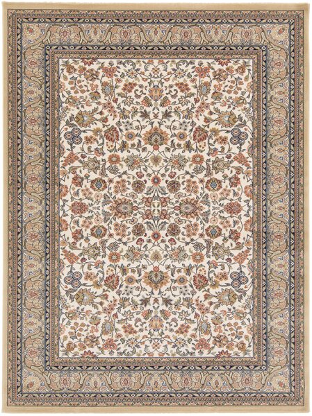 Covor Clasic Sufragerie, Model Kasmar 8746 684, Bej 80 x 150, Dreptunghi