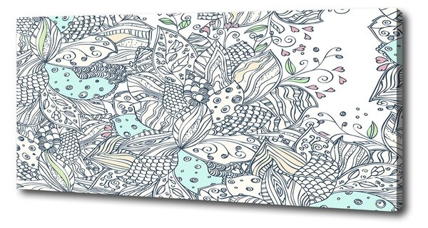 Print pe pânză model floral