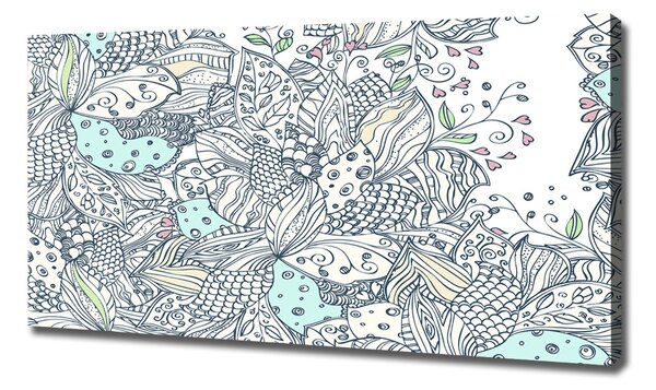 Print pe pânză model floral
