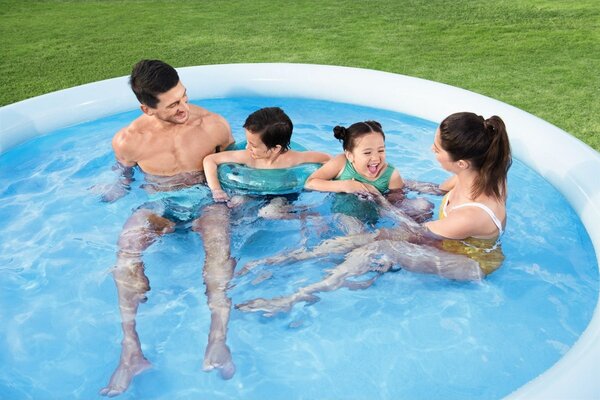 Piscină gonflabilă Bestway Fast Set, 305 x 66 cm, filtrare cu cartușe