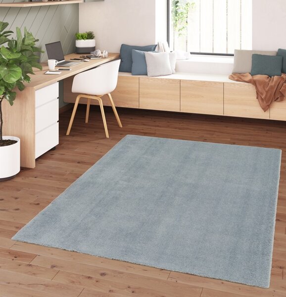 Covor Living Dormitor, Soft Rimini 71481 090, Albastru Deschis 120x170