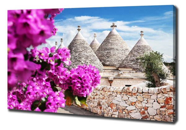Pictură pe pânză case trulli