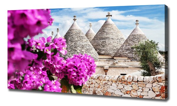 Pictură pe pânză case trulli