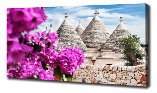 Pictură pe pânză case trulli