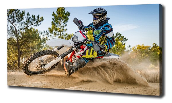 Print pe canvas Motocros