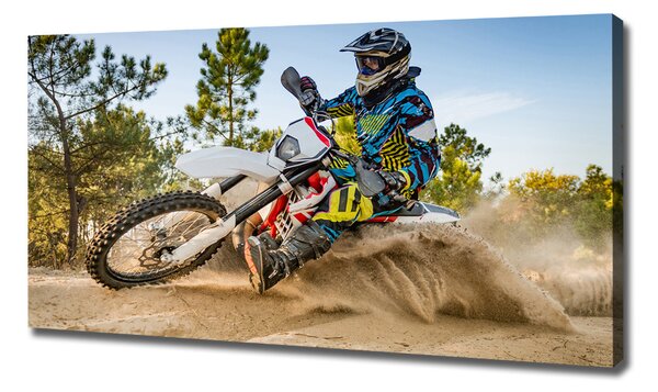 Print pe canvas Motocros