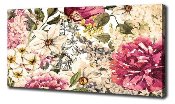 Print pe pânză model floral