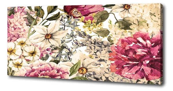 Print pe pânză model floral