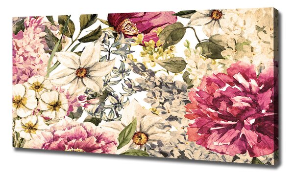 Print pe pânză model floral