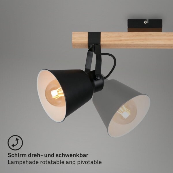 Spot SPOT 3xE27/40W/230V Briloner 2406-035