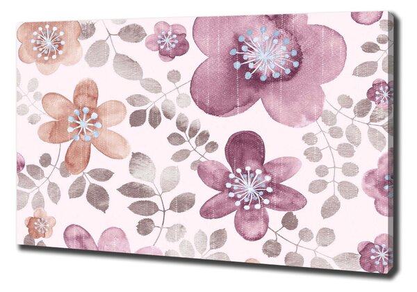 Print pe canvas model floral