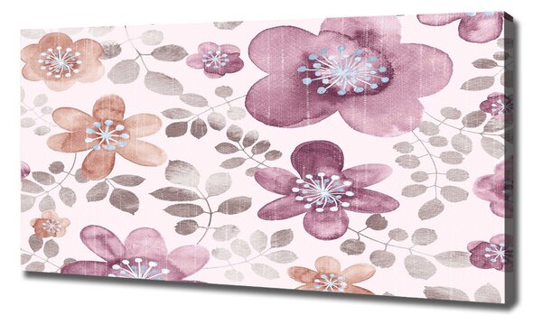 Print pe canvas model floral