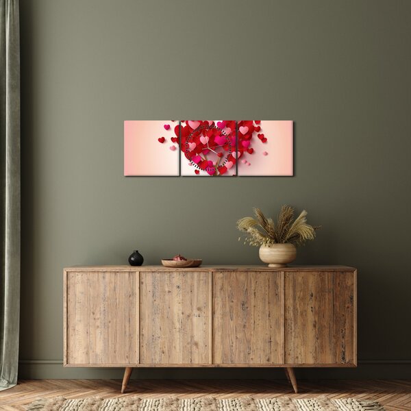 Tablou - Copacul (cu ceas) (90x30 cm)