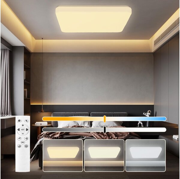 Brilagi - Plafonieră LED dimabilă MILKY WAY LED/24W/230V 3000-6500K + telecomandă