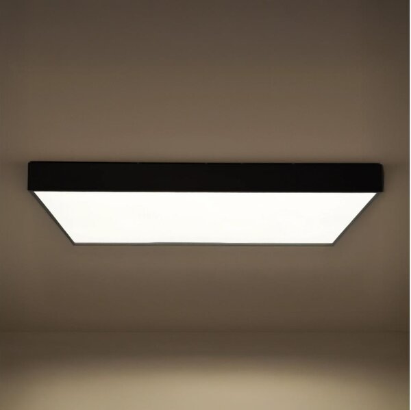 Plafonieră LED LED/340W/230V 3000/4000/6500K 100x100 cm negru