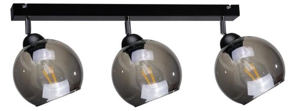 Spot UNO 3xE27/60W/230V negru