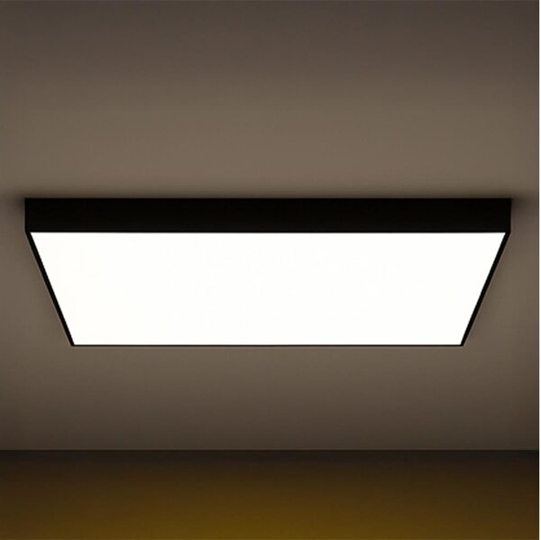 Plafonieră LED/480W/230V 3000/4000/6500K 120x120 cm neagră