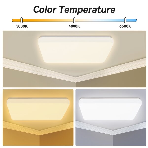 Brilagi - Plafonieră LED dimabilă MILKY WAY LED/24W/230V 3000-6500K + telecomandă