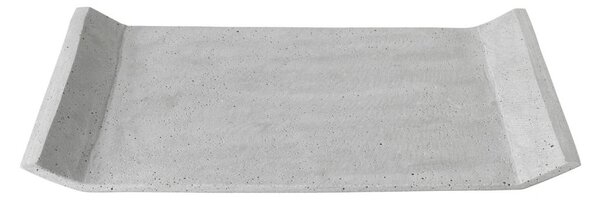Platou decorativ Blomus Stone, 40 x 30 cm, gri