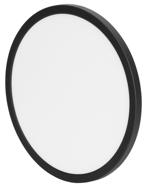 Brilagi - Plafonieră VIBE LED RGBW dimmabilă, 24W/230V, 3000-6500K, neagră + telecomandă