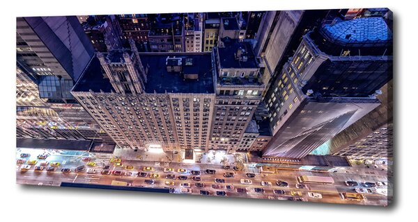 Tablouri tipărite pe pânză New York, pe timp de noapte