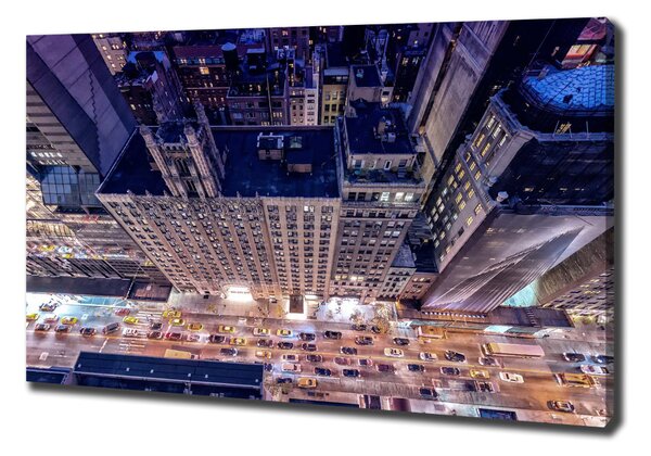 Tablouri tipărite pe pânză New York, pe timp de noapte