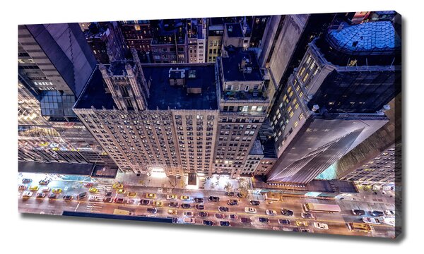 Tablouri tipărite pe pânză New York, pe timp de noapte