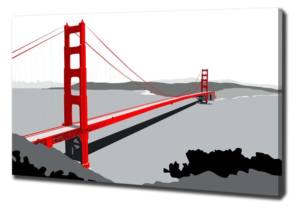 Tablou pe pânză canvas Podul din San Francisco